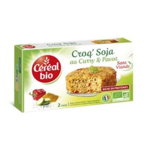 Céréal BIO
Croq' Soja au curry et pavot, Céréal Bio (200g)