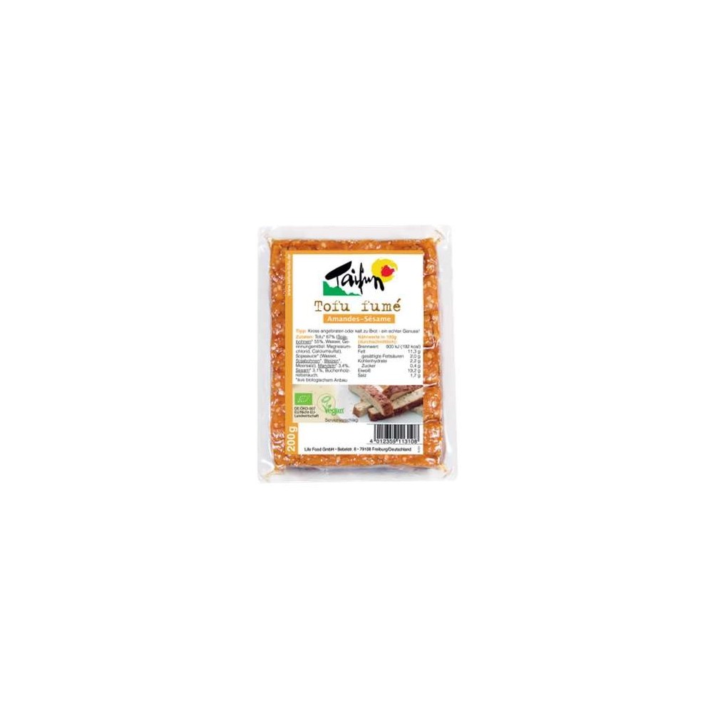 Tofu fumé amandes/sésame BIO, Taifun (200 g)