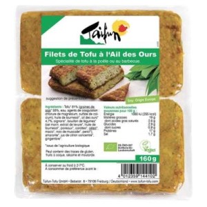 Filets de tofu à l'ail des ours BIO, Taifun (x 2, 160 g)